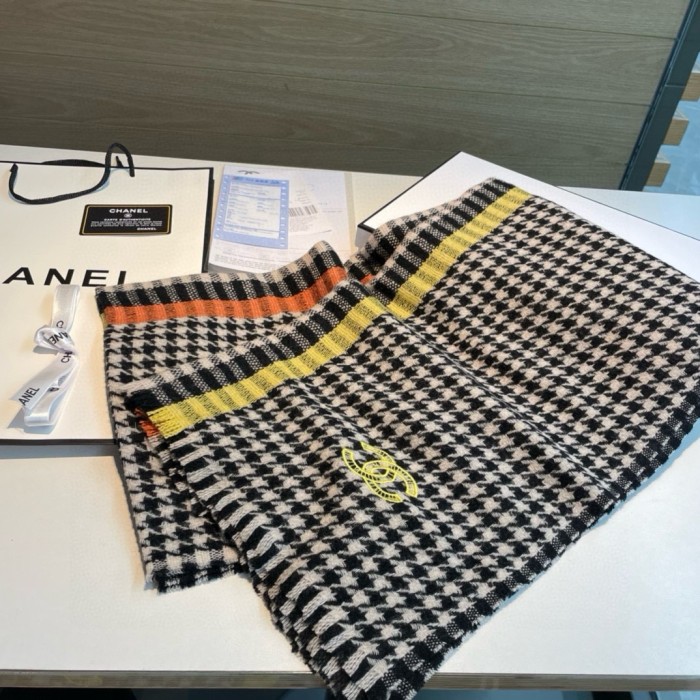 Chanel Scarves Womens Fashion Scarf with Original Box Whatsapp【+1-3239614486】