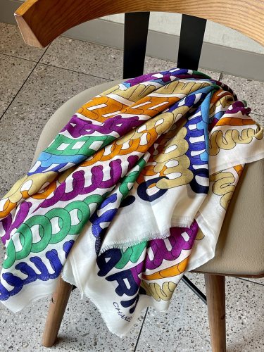 Chanel Scarves Womens Fashion Scarf with Original Box Whatsapp【+1-3239614486】