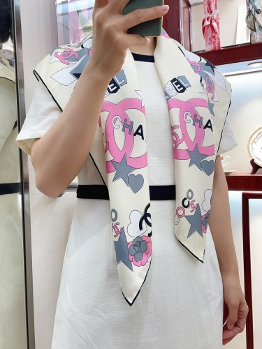 Chanel Scarves Womens Fashion Scarf with Original Box Whatsapp【+1-3239614486】