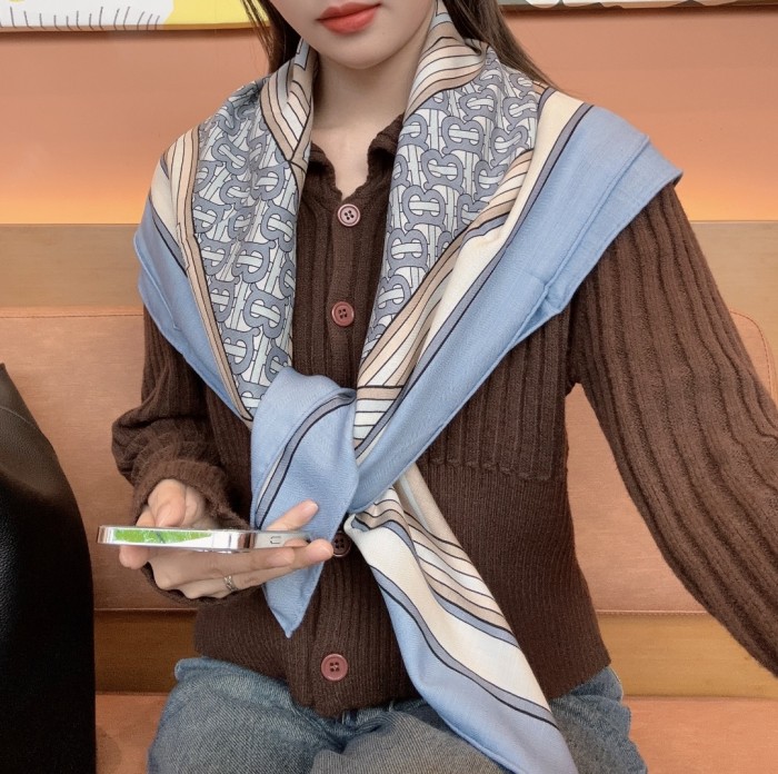 Burberry Scarves Womens Fashion Scarf with Original Box Whatsapp【+1-3239614486】