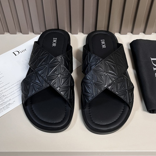 Dior Men Shoes Sandals Luxury Brand Fashion DIOR AQUA SANDAL Black Dior Oblique Jacquard with Original Box 3SA135ZSA_H969 Whatsapp【+1-3239614486】