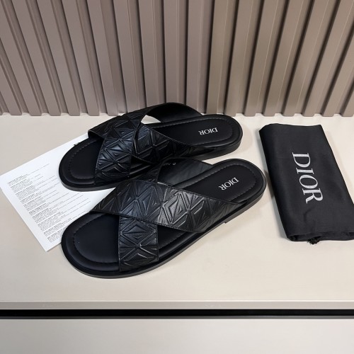 Dior Men Shoes Sandals Luxury Brand Fashion DIOR AQUA SANDAL Black Dior Oblique Jacquard with Original Box 3SA135ZSA_H969 Whatsapp【+1-3239614486】