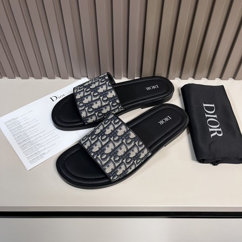 Dior Men Shoes Sandals Luxury Brand Fashion DIOR AQUA SANDAL Black Dior Oblique Jacquard with Original Box 3SA135ZSA_H969 Whatsapp【+1-3239614486】