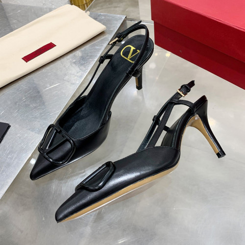 Valentino Garavani Women Fashion Shoes Pumps Luxury Brand Vlogo Signature Calfskin with Original Box 7cm Heel Whatsapp【+1-3239614486】