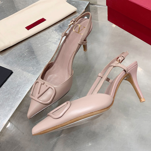 Valentino Garavani Women Fashion Shoes Pumps Luxury Brand Vlogo Signature Calfskin with Original Box 7cm Heel Whatsapp【+1-3239614486】