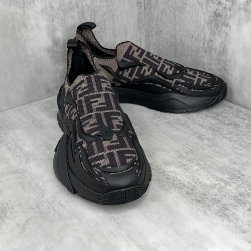 Fendi Mens Shoes Fashion Sneakers Luxury Brand Casual Fendi Flow Low-Top Sneakers Shoes for Men with Original Box Whatsapp【+1-3239614486】