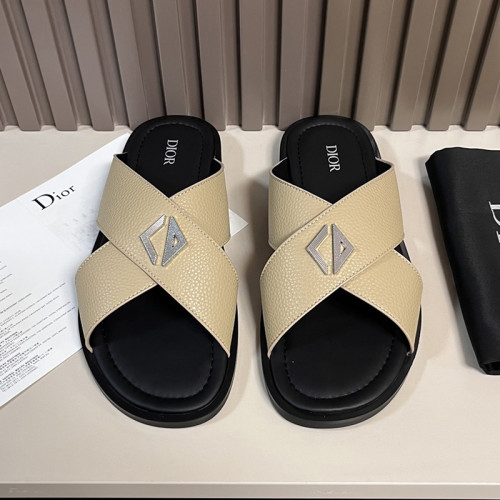 Dior Men Shoes Sandals Luxury Brand Fashion DIOR AQUA SANDAL Black Dior Oblique Jacquard with Original Box 3SA135ZSA_H969 Whatsapp【+1-3239614486】