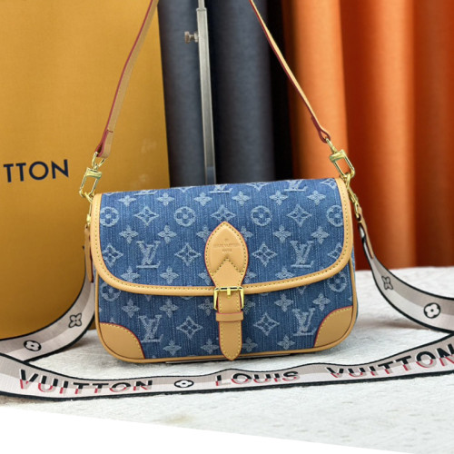 Louis Vuitton Womens Bags Luxury Brand DIANE M45985 Monogram coated canvas with Original Box Whatsapp【+1-3239614486】