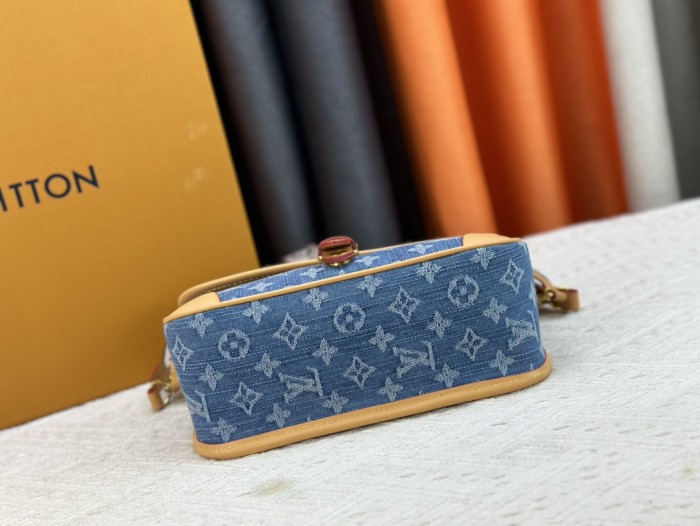 Louis Vuitton Womens Bags Luxury Brand DIANE M45985 Monogram coated canvas with Original Box Whatsapp【+1-3239614486】