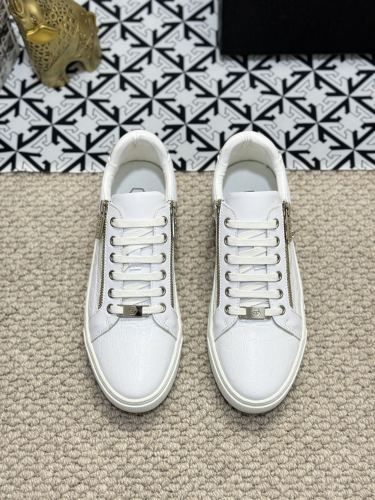 Philipp Plein Men Shoes Sneakers Low Top Sneaker Fashion Design Luxury Brand Trainer Predator TM with Original Box Whatsapp【+1-3239614486】
