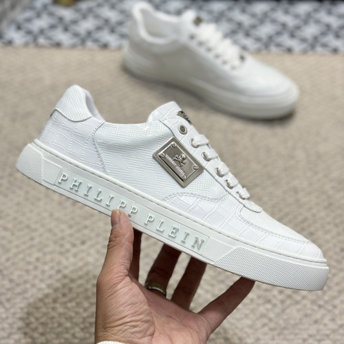 Philipp Plein Men Shoes Sneakers Low Top Sneaker Fashion Design Luxury Brand Trainer Predator TM with Original Box Whatsapp【+1-3239614486】