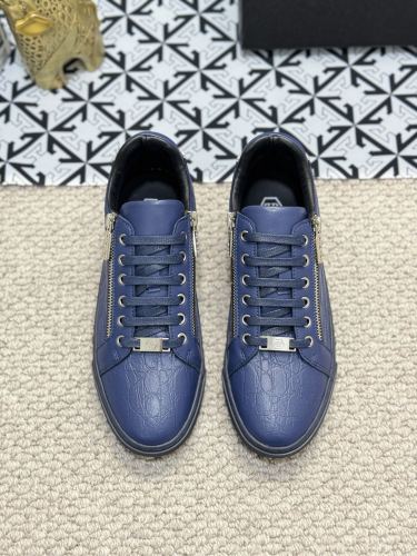 Philipp Plein Men Shoes Sneakers Low Top Sneaker Fashion Design Luxury Brand Trainer Predator TM with Original Box Whatsapp【+1-3239614486】