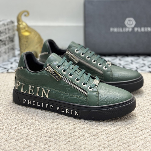 Philipp Plein Men Shoes Sneakers Low Top Sneaker Fashion Design Luxury Brand Trainer Predator TM with Original Box Whatsapp【+1-3239614486】