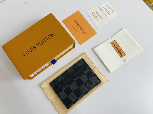 Louis Vuitton Womens Mens Bags Card Holder Luxury Brand M62170 Double Card Holder with Original Box Whatsapp【+1-3239614486】
