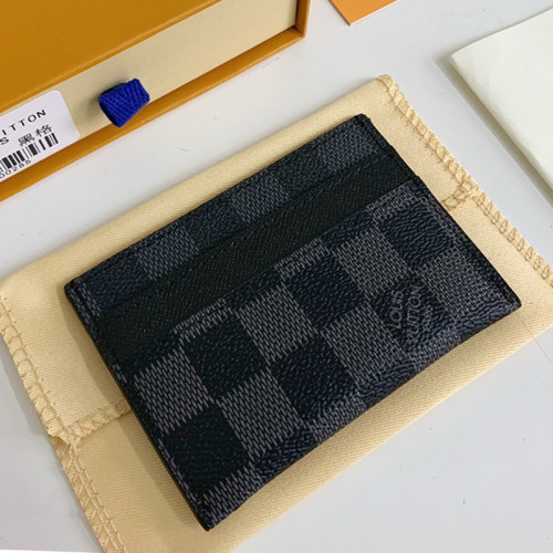 Louis Vuitton Womens Mens Bags Card Holder Luxury Brand M62170 Double Card Holder with Original Box Whatsapp【+1-3239614486】