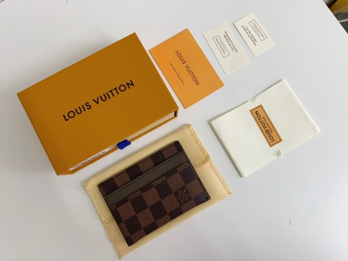 Louis Vuitton Womens Mens Bags Card Holder Luxury Brand M62170 Double Card Holder with Original Box Whatsapp【+1-3239614486】