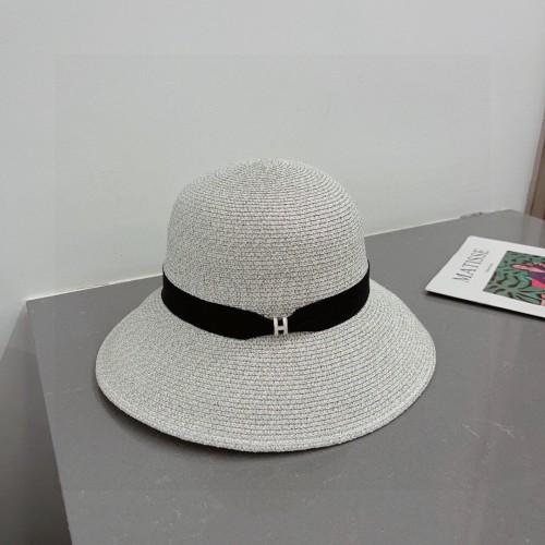 Hermes Womens Hats Luxury Brand Design Hermes Bucket Hat Straw Hat with Original Box Whatsapp 【+1-3239614486】