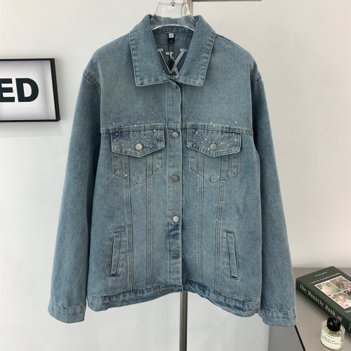 Louis Vuitton Men Womens Jackets Denim Luxury Brand Mens Jackets Top Quality Whatsapp【+1-3239614486】G624