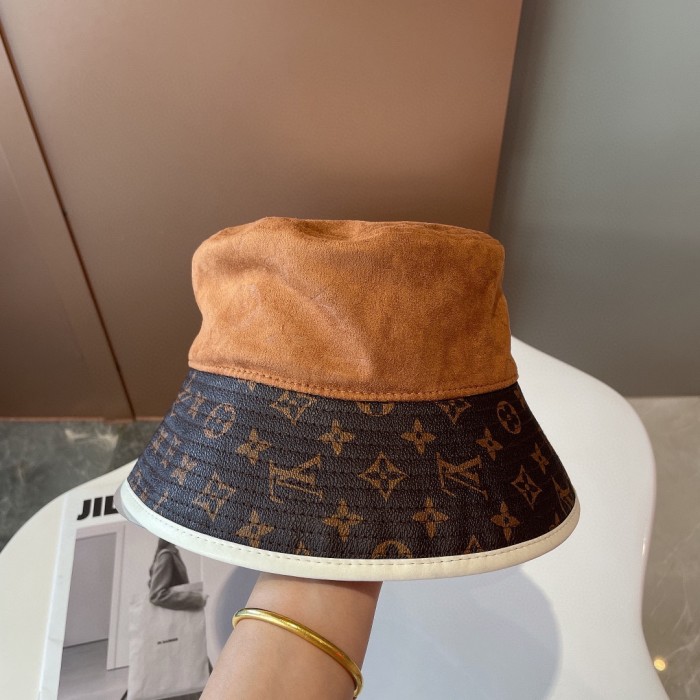 Louis Vuitton Womens Mens Cap Bucket Hat Luxury Brand with Original Box Whatsapp 【+1-3239614486】