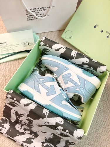 Off-White Men Shoes Sneakers Luxury Brand Off-White Out Of Office Lace Up Sneakers Low-Tops with Original Box Whatsapp【+1-3239614486】