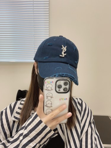 Saint Laurent YSL Men Womens Hats Luxury Brand Design Saint Laurent Baseball Hat with Original Box Whatsapp【+1-3239614486】