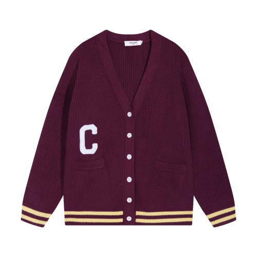 Celine Cardigan Men Womens Knit Cardigan Luxury Brand Womens Knitwear Top Quality Whatsapp【+1-3239614486】