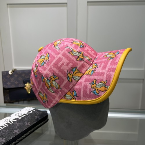 Fendi Men Womens Baseball Hat Luxury Brand Design Fendi Cap with Original Box Whatsapp 【+1-3239614486】