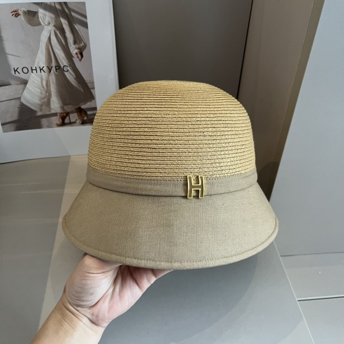 Hermes Womens Hats Luxury Brand Design Hermes Bucket Hat Straw Hat with Original Box Whatsapp 【+1-3239614486】