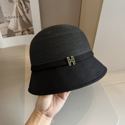 Hermes Womens Hats Luxury Brand Design Hermes Bucket Hat Straw Hat with Original Box Whatsapp 【+1-3239614486】