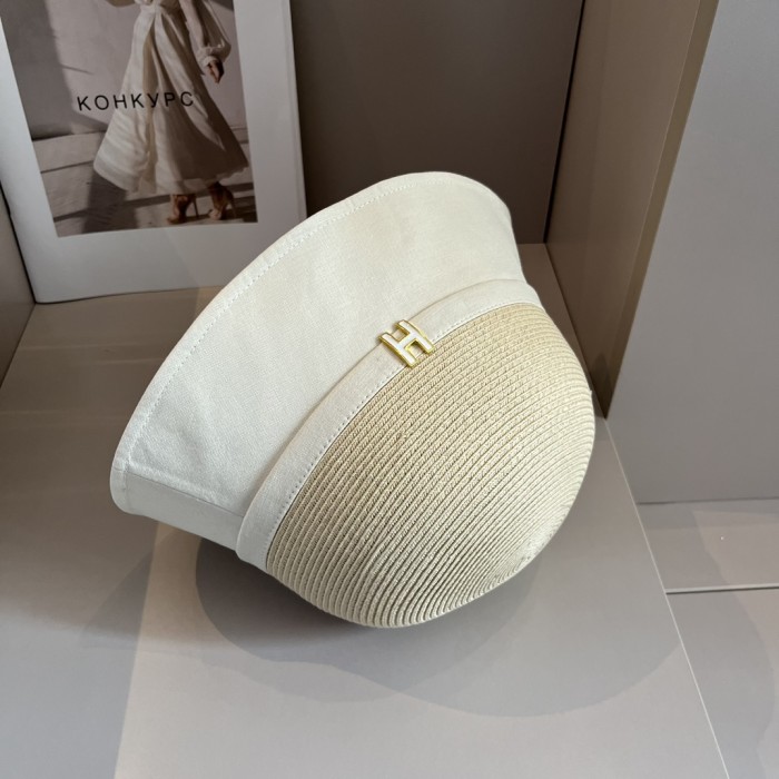 Hermes Womens Hats Luxury Brand Design Hermes Bucket Hat Straw Hat with Original Box Whatsapp 【+1-3239614486】