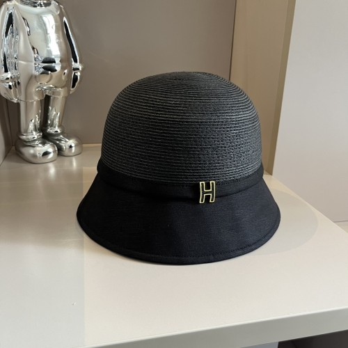 Hermes Womens Hats Luxury Brand Design Hermes Bucket Hat Straw Hat with Original Box Whatsapp 【+1-3239614486】