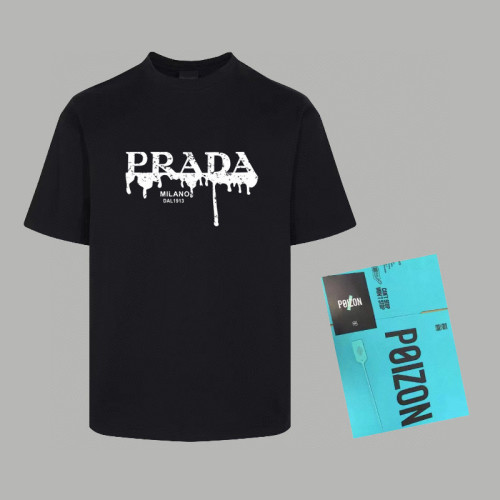 Prada Luxury Brand Men Womens Short Sleeve T-Shirt Whatsapp 【+1-3239614486】