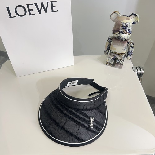 Saint Laurent YSL Womens Hats Luxury Brand Design Saint Laurent Visor Hat with Original Box Whatsapp【+1-3239614486】