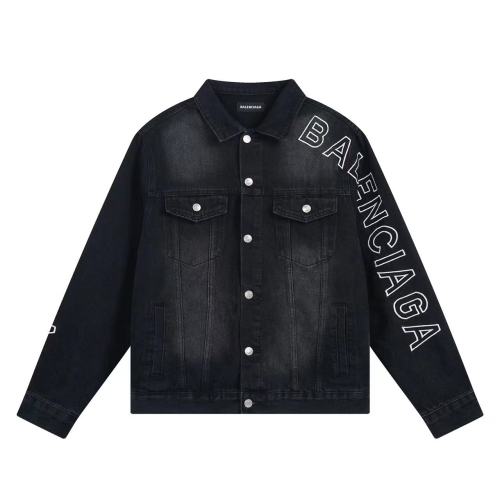 Balenciaga Men Womens Jacket Denim Coat Luxury Brand Mens Jackets Top Quality Whatsapp【+1-3239614486】