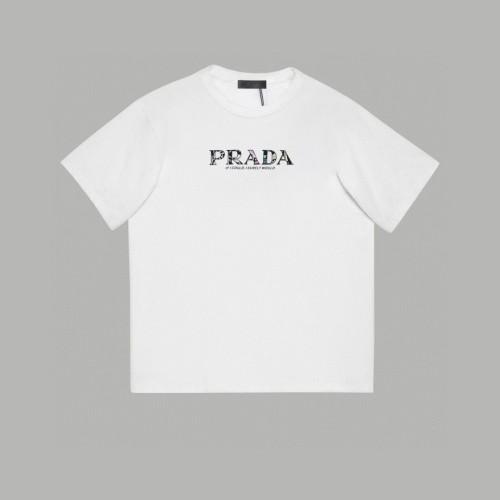 Prada Luxury Brand Men Womens Short Sleeve T-Shirt Whatsapp 【+1-3239614486】