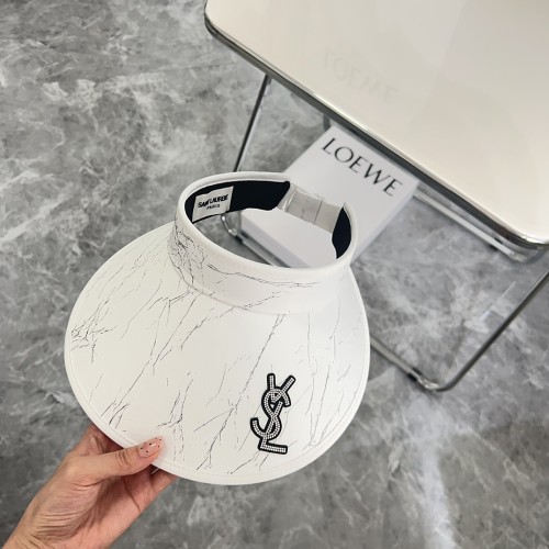 Saint Laurent YSL Womens Hats Luxury Brand Design Saint Laurent Visor Hat with Original Box Whatsapp【+1-3239614486】