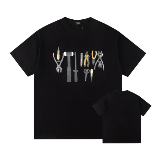 Fendi Luxury Brand Women Mens Short Sleeve T-Shirt Whatsapp 【+1-3239614486】