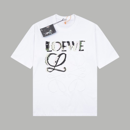 Loewe Luxury Brand Men Womens Short Sleeve T-Shirt Whatsapp 【+1-3239614486】