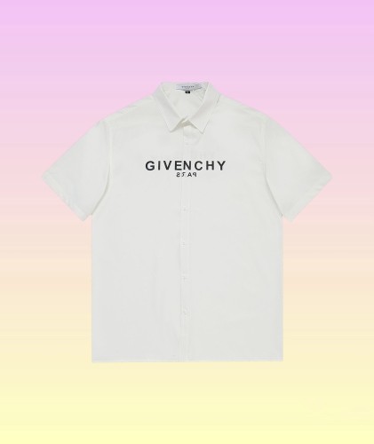 Givenchy Women Mens Short Sleeve Shirts Luxury Brand Mens Shirt Top Quality Whatsapp 【+1-3239614486】