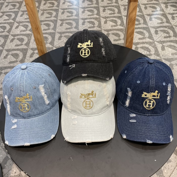 Hermes Men Womens Hats Luxury Brand Design Hermes Baseball Hat with Original Box Whatsapp 【+1-3239614486】