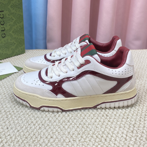 Gucci Mens Shoes Sneakers Luxury Brand Fashion Men's Gucci Re-Web trainer in leather with Original Box Whatsapp【+1-3239614486】