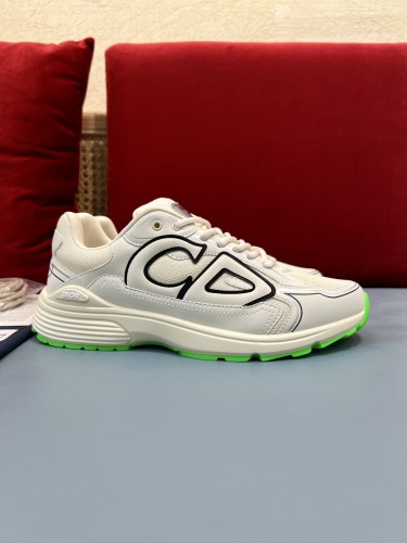 Dior Mens Shoes Sneakers Luxury Brand B30 SNEAKER Mesh and Technical Fabric 3SN279ZND_H000 with Original Box Whatsapp【+1-3239614486】