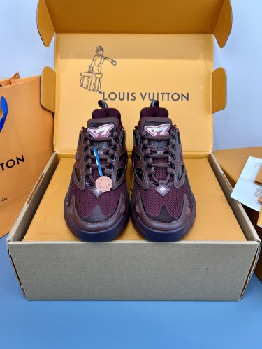 Louis Vuitton Men Shoes Fashion Sneakers Luxury Brand Mens LV RUNNER TATIC SNEAKER with Original Box 1A9UOJ Whatsapp【+1-3239614486】
