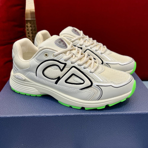 Dior Mens Shoes Sneakers Luxury Brand B30 SNEAKER Mesh and Technical Fabric 3SN279ZND_H000 with Original Box Whatsapp【+1-3239614486】