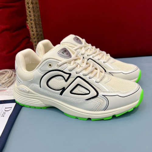 Dior Mens Shoes Sneakers Luxury Brand B30 SNEAKER Mesh and Technical Fabric 3SN279ZND_H000 with Original Box Whatsapp【+1-3239614486】