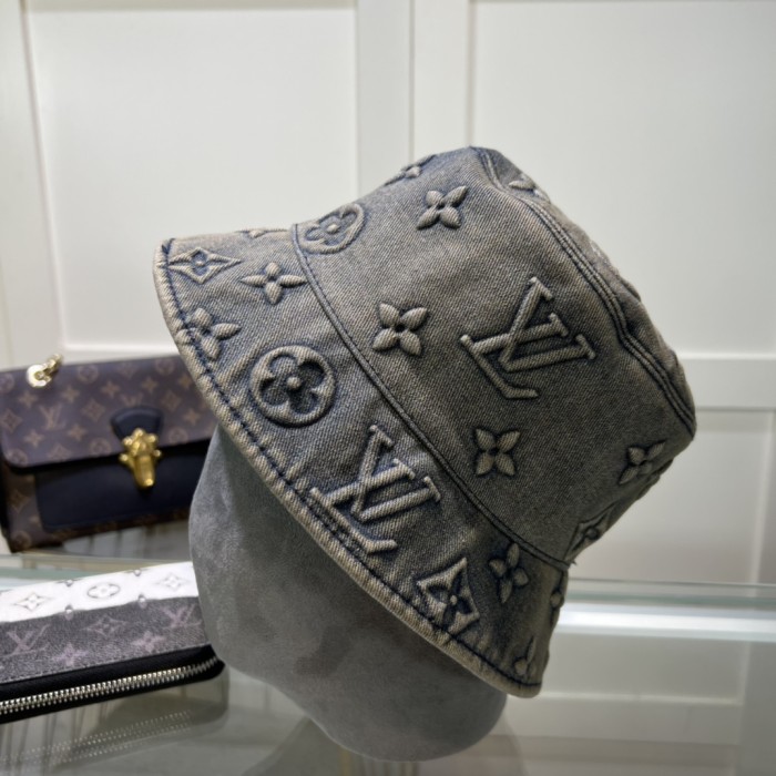 Louis Vuitton Womens Mens Cap Bucket Hat Luxury Brand with Original Box Whatsapp 【+1-3239614486】