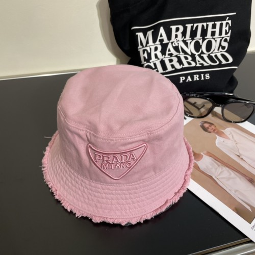 Prada Men Womens Hats Luxury Brand Design Prada Bucket Hat with Original Box Whatsapp【+1-3239614486】