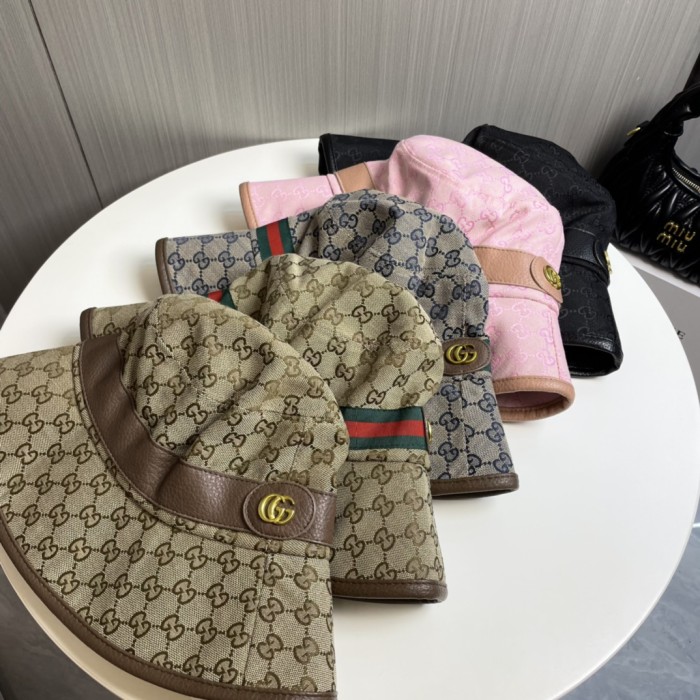 Gucci Men Womens Cap Bucket Hat Luxury Brand with Original Box Whatsapp 【+1-3239614486】