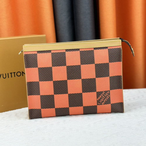 Louis Vuitton Mens Womens Bags Clutch Luxury Brand Fashion Type POCHETTE VOYAGE MM M80803 with Original Box Whatsapp【+1-3239614486】