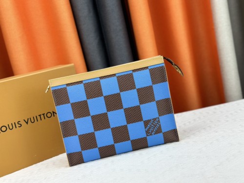 Louis Vuitton Mens Womens Bags Clutch Luxury Brand Fashion Type POCHETTE VOYAGE MM M80803 with Original Box Whatsapp【+1-3239614486】